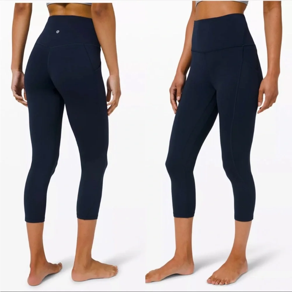 LULULEMON Align Legging Crop Navy Blue Size 2